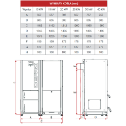 Zdjęcie 5 - DEFRO KOCIOŁ PELLET GAMMA 15 KW PRAWY